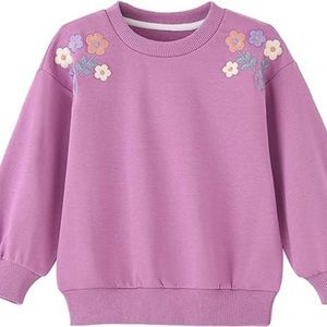 Baby Girl Rainbow Sweatshirt for Girls Long Sleeve Shirt 18 Months-6 Years
